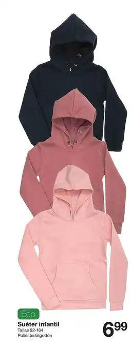 Zeeman Suéter Infantil Eco Tallas 92-164 oferta