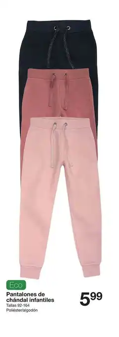 Zeeman Pantalones De Chándali Infanitles Eco Tallas 92-164 oferta