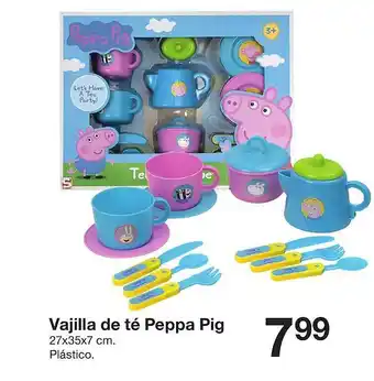 Zeeman Vajilla De Té Peppa Pig oferta