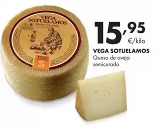 Supermercados Lupa Vega sotuelamos - queso de oveja semicurado oferta