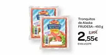 Dialprix Frudesa Tronquitos De Alaska 450g oferta