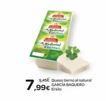 Dialprix García Baquero Queso Tierno Al Natural oferta