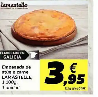Carrefour Empanada De Atún O Carne Lamastelle 1.100g oferta