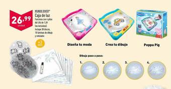 ALDI Mundo Diver Caja De Luz oferta
