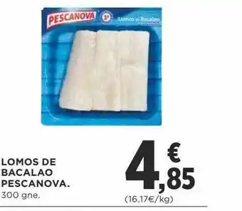Supercor Lomos De Bacalao Pescanova 300gne oferta