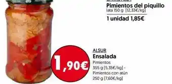 Hiper Usera Alsur Ensalada 250g oferta