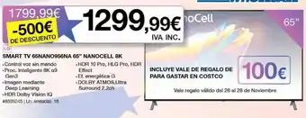 Costco Smat Tv 65nano956na 65 oferta