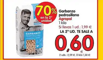 Alimerka 70% En La 2a Unidad Garbanzo Pedrosillano Agropal oferta