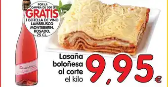 Alimerka Lasaña Boloñesa Al Corte oferta