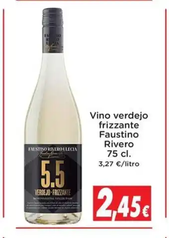 Proxi Vino verdejo frizzante Faustino Rivero oferta