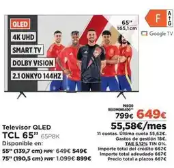 Supermercados Bip Bip Sa canova - lonchas de queso semi oferta