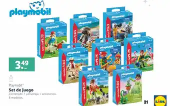 Lidl Juegos playmobil oferta