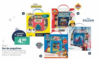 Lidl Pegatinas totum oferta