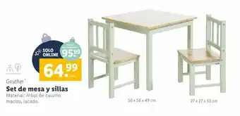 Lidl Mesa infantil oferta