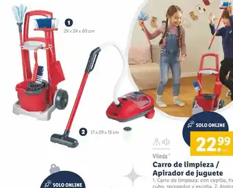Lidl Carro de limpieza vileda oferta