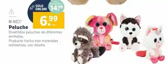Lidl Peluches animales oferta