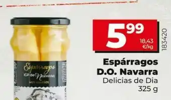 Dia Espárragos d.o navarra dia oferta