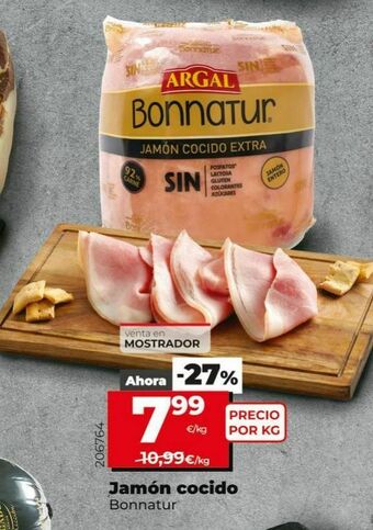 Dia Jamón cocido bonnatur oferta