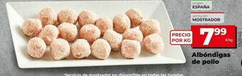 Dia Albóndigas de pollo oferta