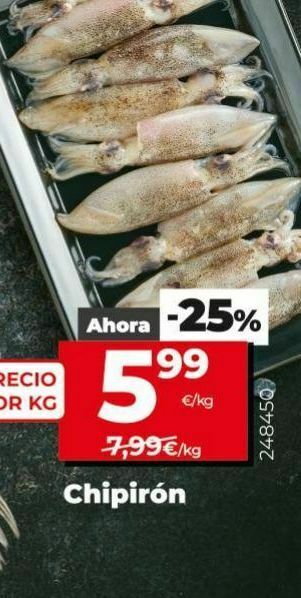 La Plaza de DIA Chipirones oferta