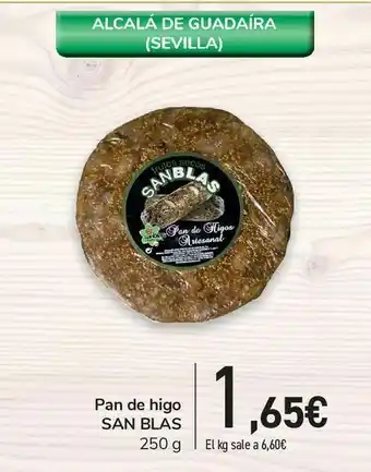 Covap Pan de higo san blas 250 g oferta