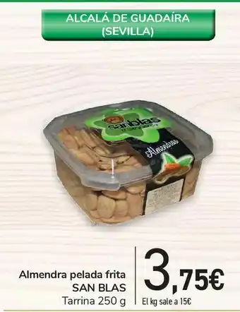 Covap Almendra pelada frita san blas tarrina 250 g oferta