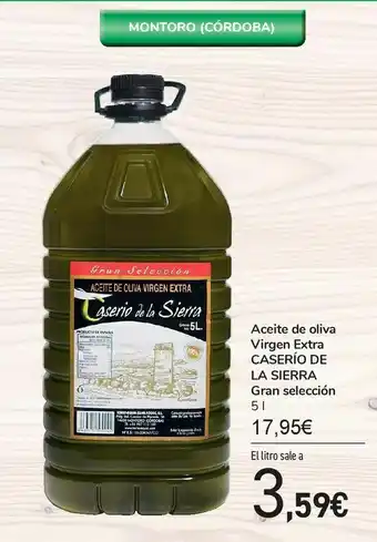 Covap Aceite de oliva virgen extra caserío de la sierra gran selección 5 l oferta