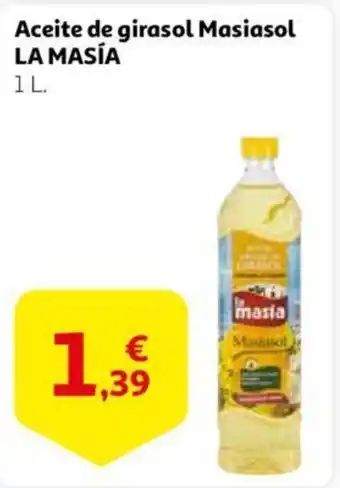 Alcampo LA MASÍA Aceite de girasol Masiasol oferta