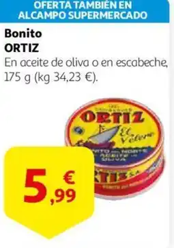 Alcampo ORTIZ Bonito oferta