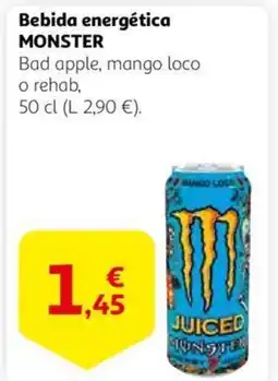 Alcampo MONSTER Bebida energética oferta
