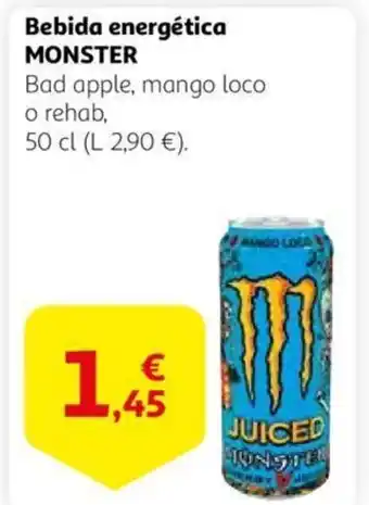 Alcampo MONSTER Bebida energética oferta