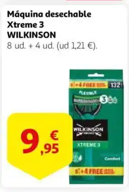 Alcampo WILKINSON Máquina desechable Xtreme 3 oferta