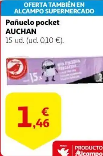 Alcampo AUCHAN Pañuelo pocket oferta