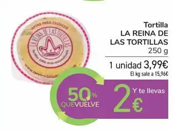 Carrefour Tortilla la reina de las tortillas oferta