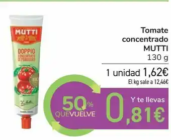 Carrefour Tomate concentrado mutti oferta