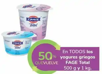 Carrefour En todos los yogures griegos fage total oferta