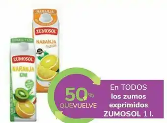 Carrefour En todos los zumos exprimidos zumosol oferta