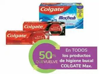 Carrefour En todos los productos higiene bucal colgate max oferta