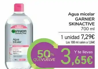 Carrefour Agua micelar garnier skinactive oferta