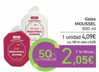 Carrefour Geles moussel oferta