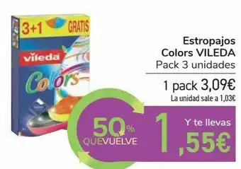 Carrefour Estropajos colors vileda oferta