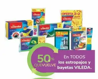 Carrefour En todos los estropajos y bayetas vileda oferta