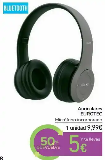 Carrefour Auriculares eurotec oferta