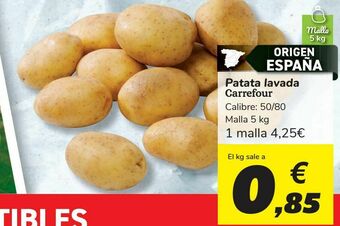 Carrefour Patata lavada carrefour oferta