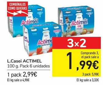 Carrefour L.casei actimel oferta