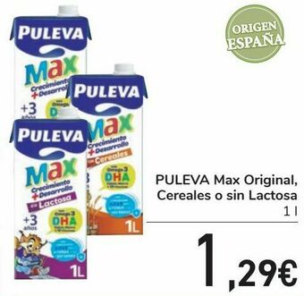 Carrefour Puleva max original, cereales o sin lactosa oferta