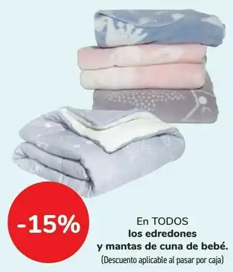 Carrefour En todos los edredones y mantas de cuna de bebé oferta