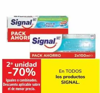 Carrefour En todos los productos signal oferta