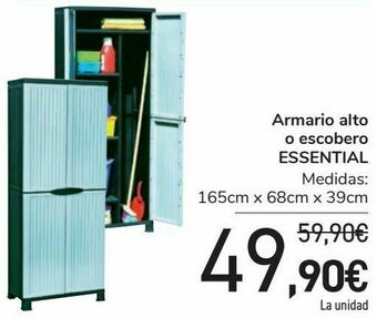 Carrefour Armario alto o escobero essential oferta