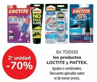 Carrefour En todos los productos loctite y pattex oferta